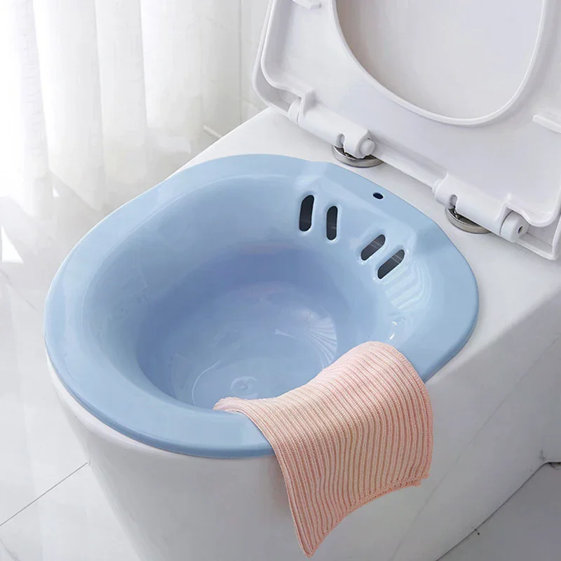 1Pcs Toilet Seat Bidet Sitz Bath Tub Postpartum Care Disabled Basin Perineal Soaking No Squatting