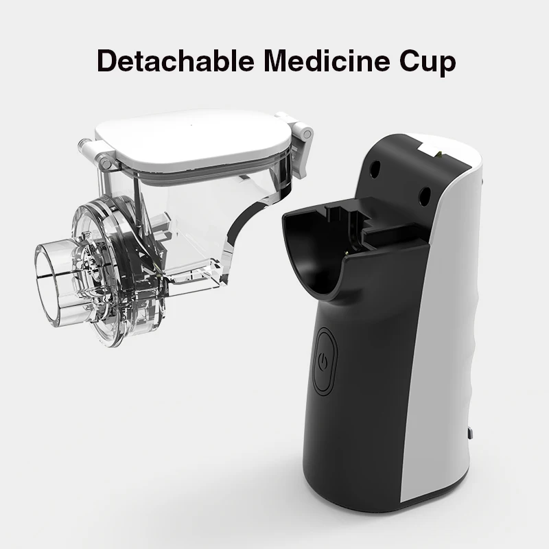 medical Portable silent nebulizer Handheld inhaler inhalator for children adult Atomizer nebulizador mesh nebulizadores asthma