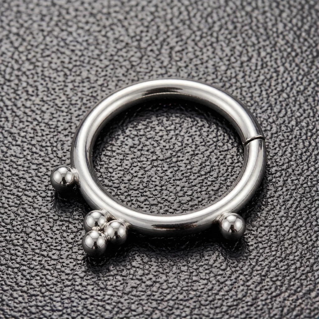 Piercing Septum in Titanio F13 - Clicker Ring Seamless recensione e prezzo