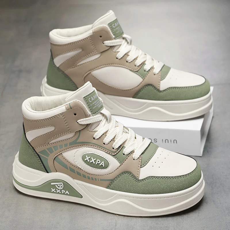 

Plus-size high-top sneakers, casual versatile thick-soled sports shoes, fashionable and versatile PA13