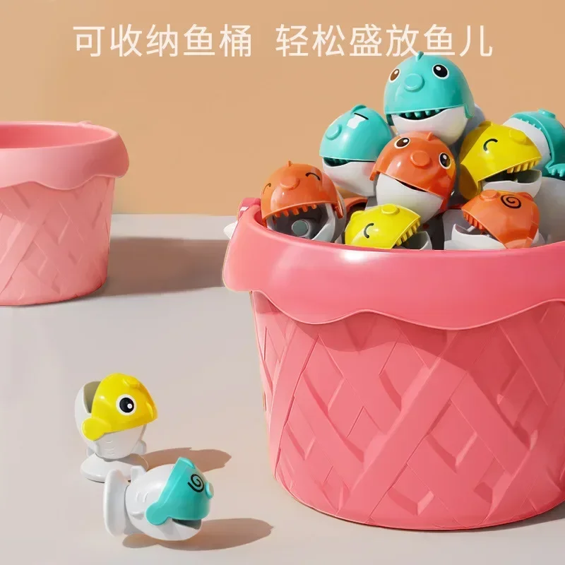 子供磁気釣り遊び子供のための電気釣りおもちゃ音楽スピニングゲーム魚ロッド教育ベビー 3 年ギフト