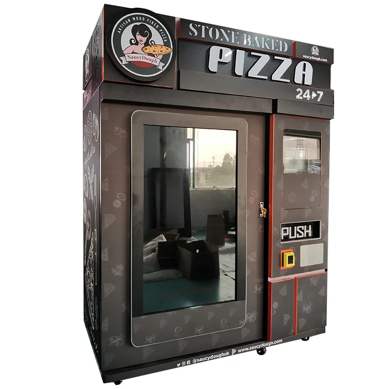 Iplaysmart Pizza vending machine bulk fresh fast food vending pizza machine automat purchase custom vending machine pizza