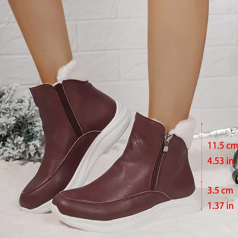 

New short boots for autumn and winter 2024, women's round head lace-up muffin bottom boots, British flanged casual boots