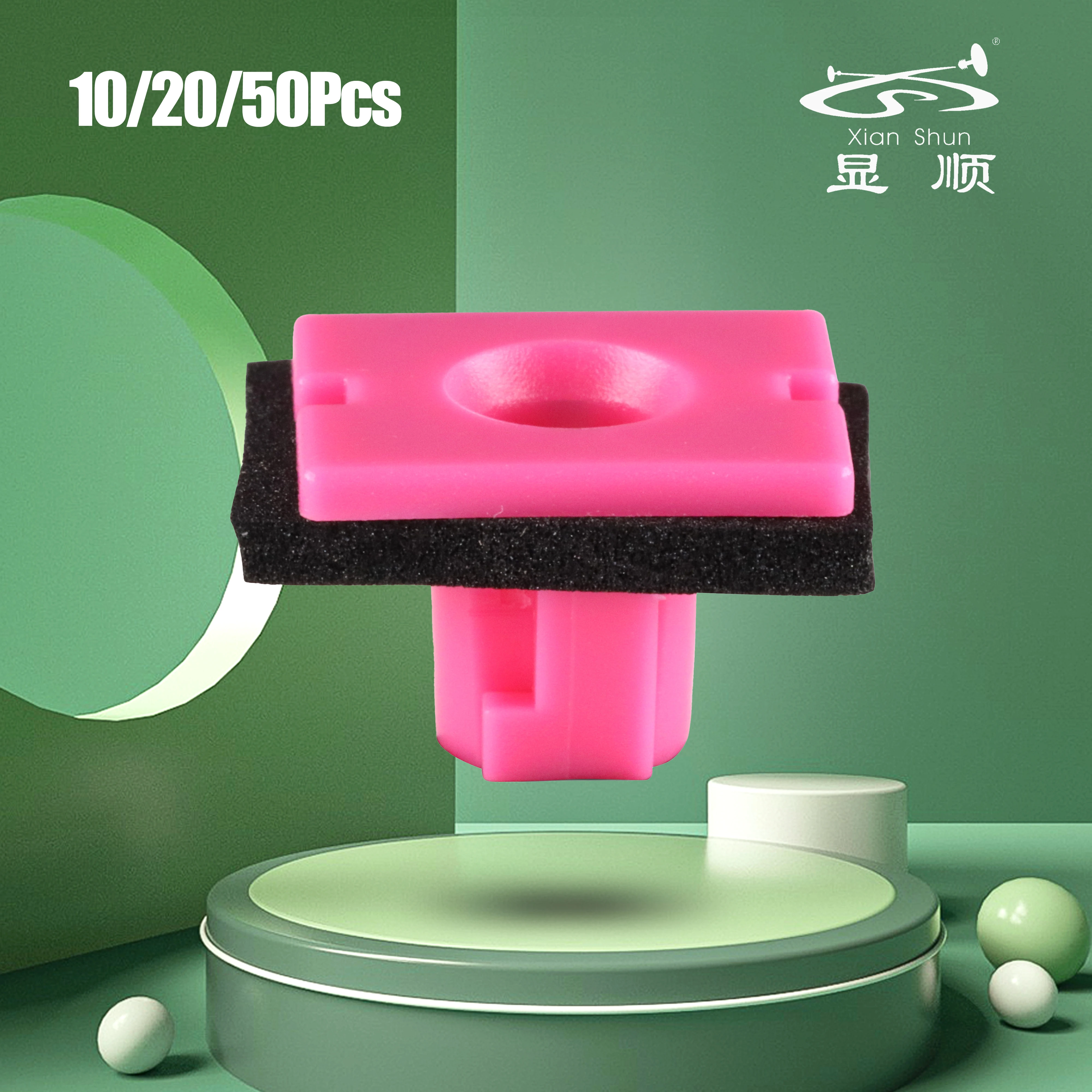 

10/20/50Pcs Red POM Side Skirt Threshold Interior Replacement Parts Car Fastening Clips Car Accessories For Hyundai 877562J000