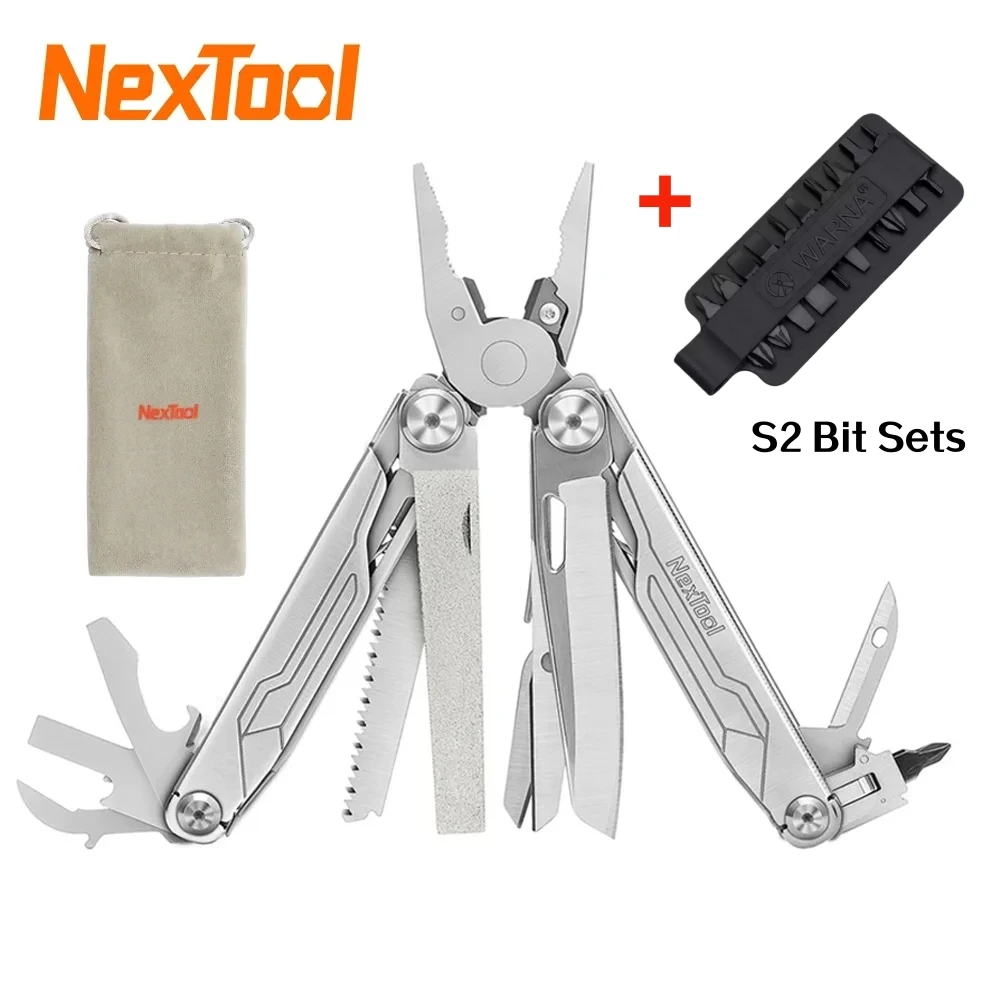

NexTool Captain 19 in 1 Multitool Plier Cable Wire Cutter Multifunctional Multi Tool Outdoor Folding Pliers EDC Knife Multi-tool