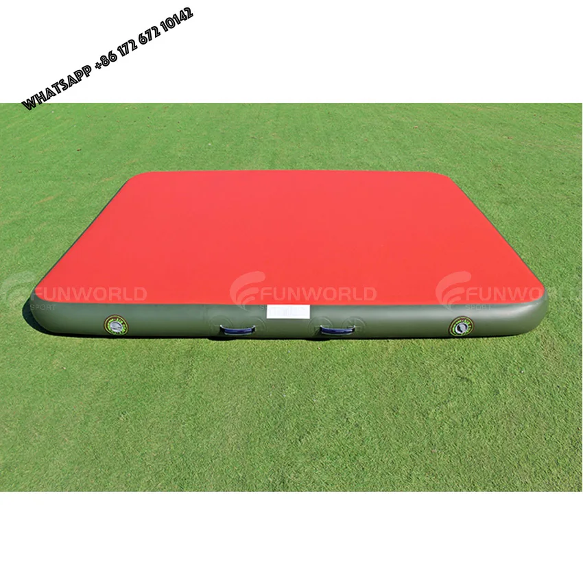Customized Size Color Waterproof Folding Sleeping Pads DWF Inflatable Camping Air Mat for Outdoor Picnic