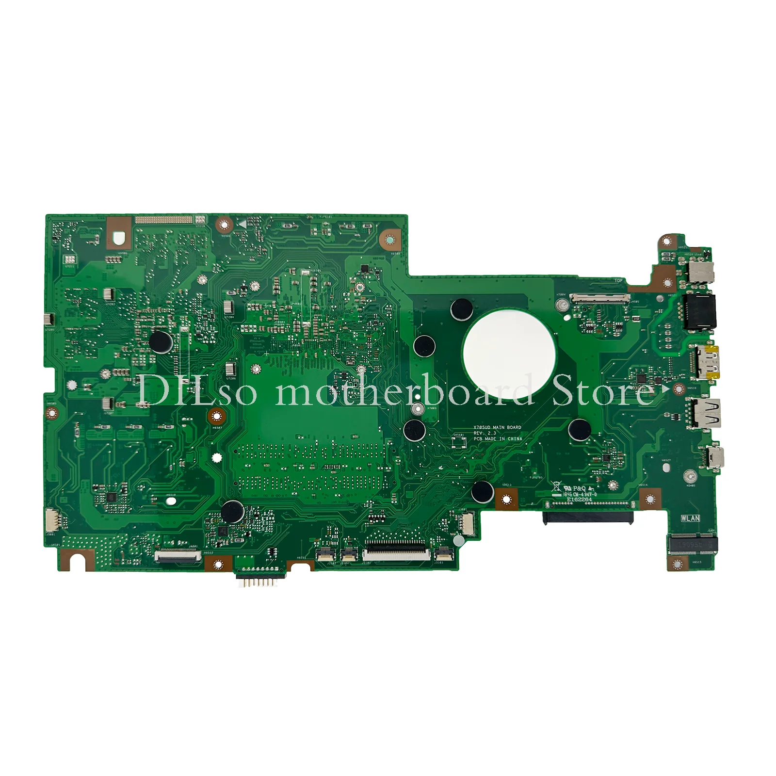 KEFU X705UD Mainboard For Asus Vivobook Pro 17 X705UDR X705U Laptop Motherboard i5-7200U i7-7500U i5-8250U i7-8550U GTX1050 DDR4