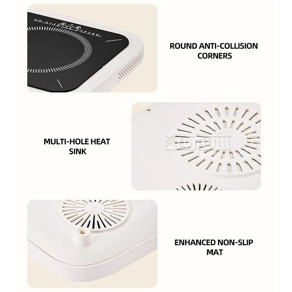 فرن الفخار الكهربائي داخلي بدون دخاني شواية التدفئة الكهربائية خالية من الكربون شواء موقد المواقد التعريفي الكهربائية