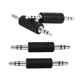 3/4 pólový 3,5mm audio kabelový adaptér samec-samec stereo AUX konektor rovný adaptér pro MP3 MP4 sluchátka 10 nejlepší prodej 3,5mm jack 4pólový - №6
