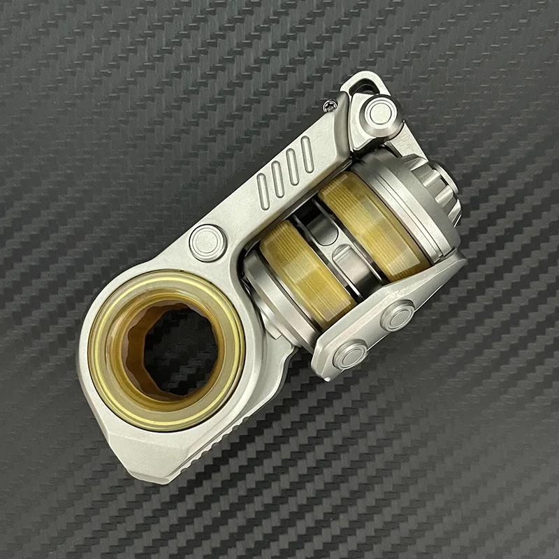 Sinian PEI S.S EDC Stimmgabel Fidget Slider – ADHS Fokus Push Ei Sensorisches Spielzeug Angstlinderung Erwachsene Fidget Spinner Spielzeug Geschenk