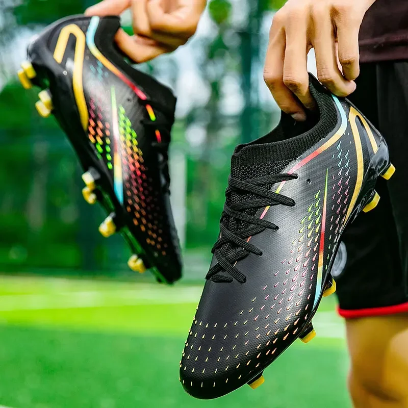 

Men's Low-top Light Soccer Cleats Anti-slip Football Boot Adult Outdoor Grass Training Cleats Kids Sports Sneaker Soccer Shoes