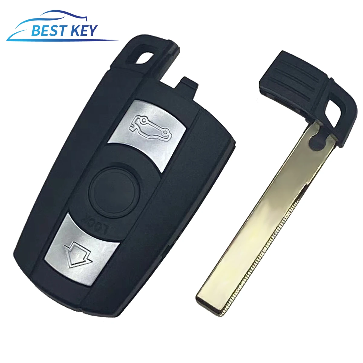 BEST KEY 3 Buttons Case Styling Cover Remote Car Key Shell Fob For BMW 13 5 6 Series E90 E91 E92 E60 E70 E71 E72 E82 E87 E88 E89