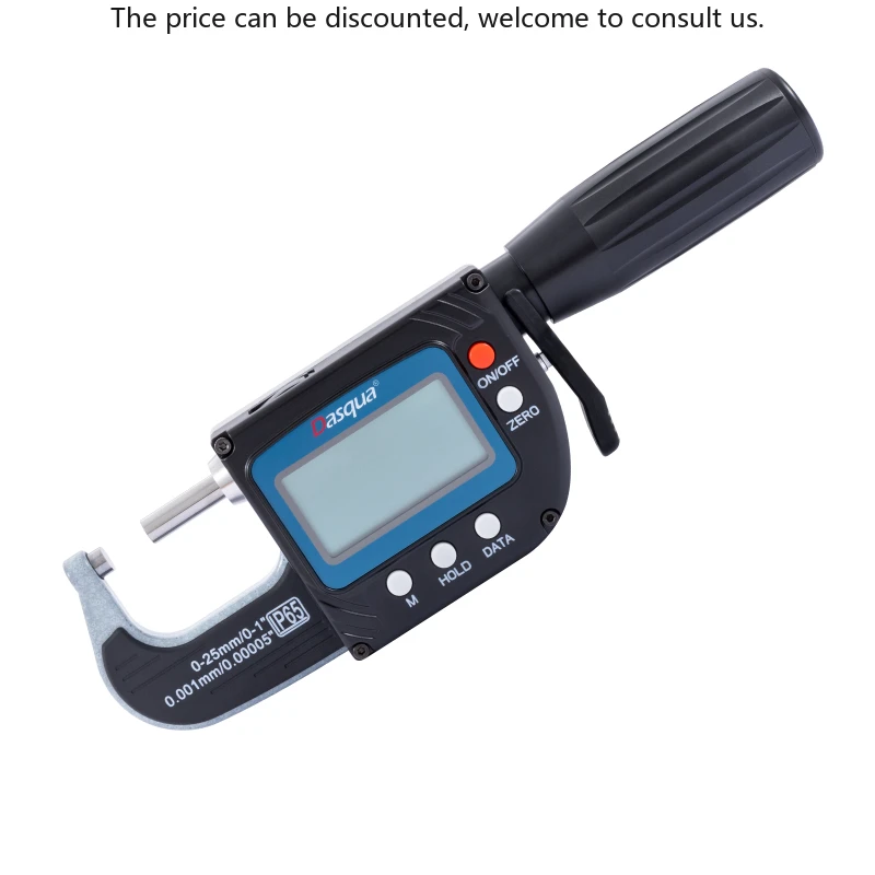 

Dasqua High Quality 0-25mm 25-50mm 50-75mm 75-100mm Accuracy Adjustable Resolution Digital Outside Micrometer