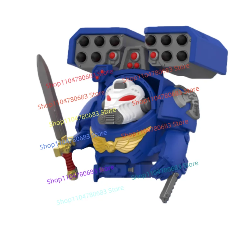 

MOC Building Block Combat Mech Warrior Mini Figure Assembly Model Display Anime Game Decor Toy Holiday Gift Hobby Collectible