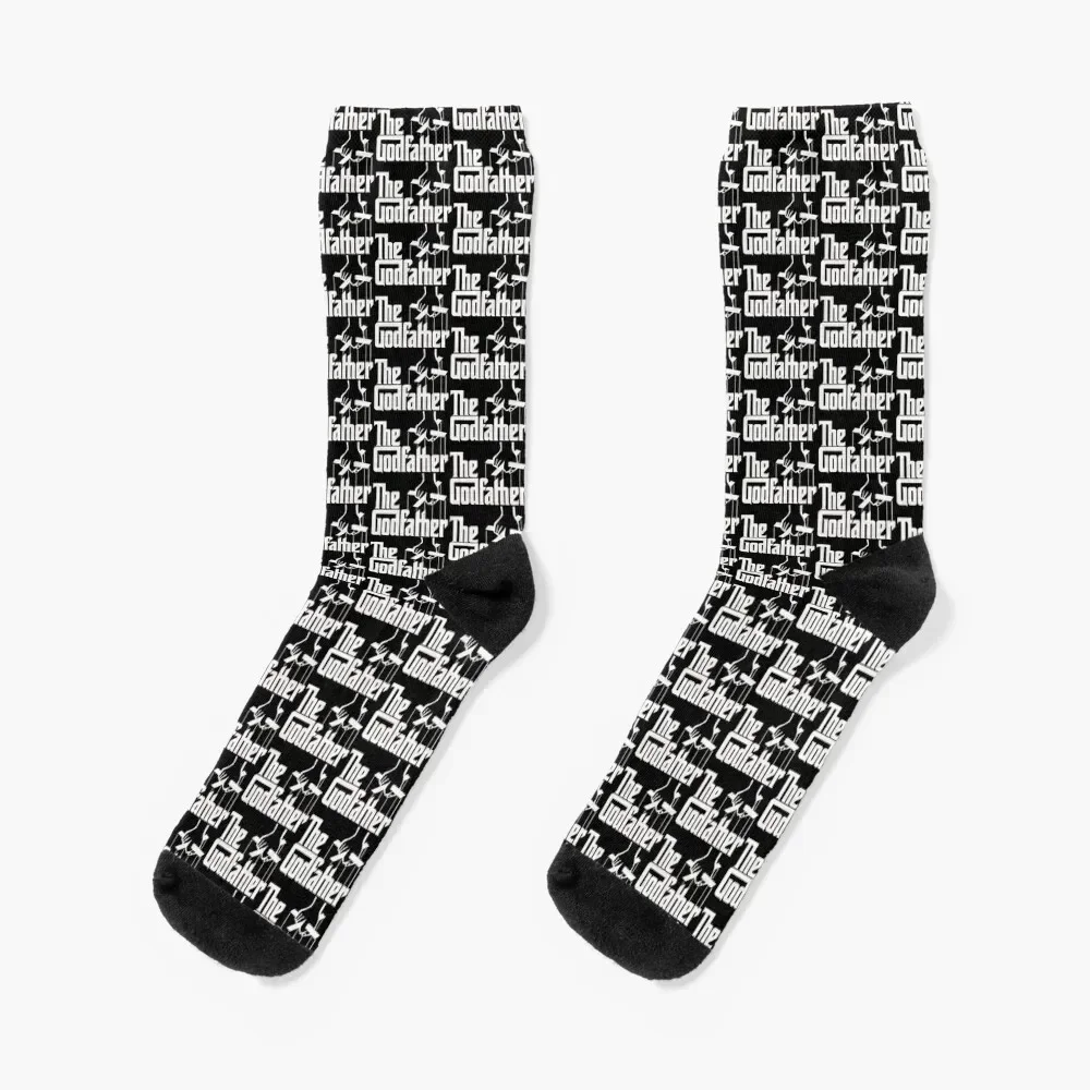 

The godfather Socks custom sports tennis happy Christmas Luxury Woman Socks Men's