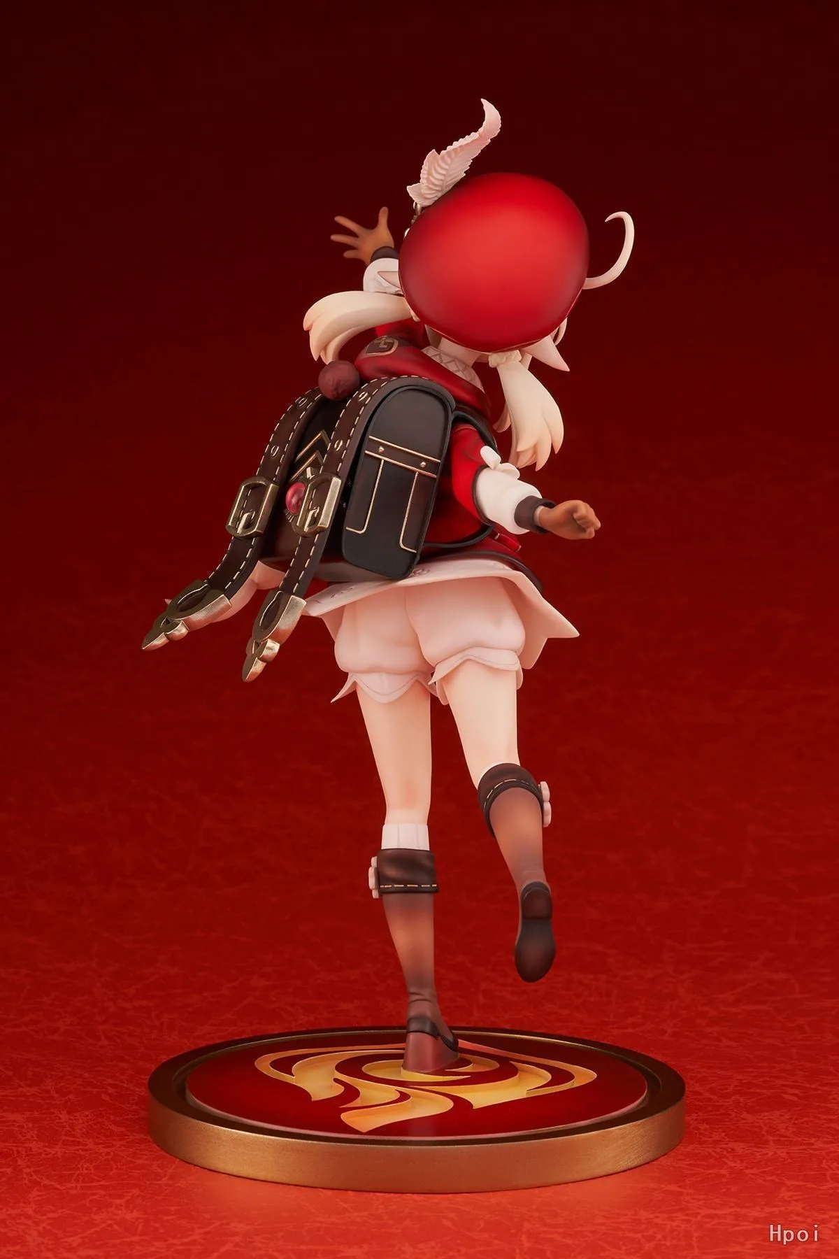 18CM HOT Anime Figure Genshin Klee Kawaii Sitting Schoolbag Girl PVC Action  Collectible Doll Children Gift Game Action Figure - AliExpress 26