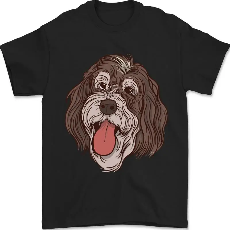 

Футболка для собак Bernedoodle, мужская, 100% хлопок