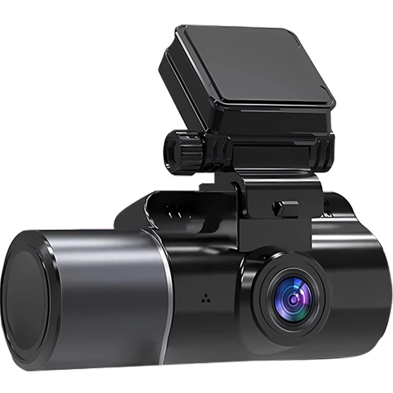 Panoramic installation-free wireless cable double recording inside and outside