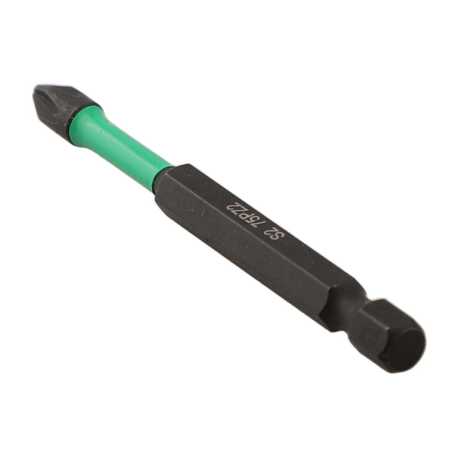 헤비 듀티 롱 드라이버 비트, 마그네틱 드라이버 비트, 6.35mm 육각 생크 드라이버, 수공구, 25-150mm, 1 개