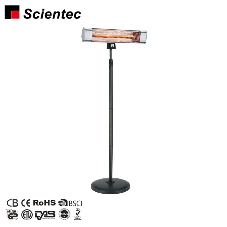 220v-240v 1800Watt Tip-over Safety Switch Carbon Fiber Far Infra Heater