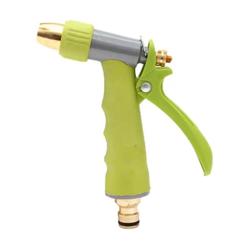 Heavy Duty Spray Hose Nozzle Rotating Spray Indoor Outdoor Use Water Hose Nozzle for Grooming Pets Washing Yards Cleaning Cars