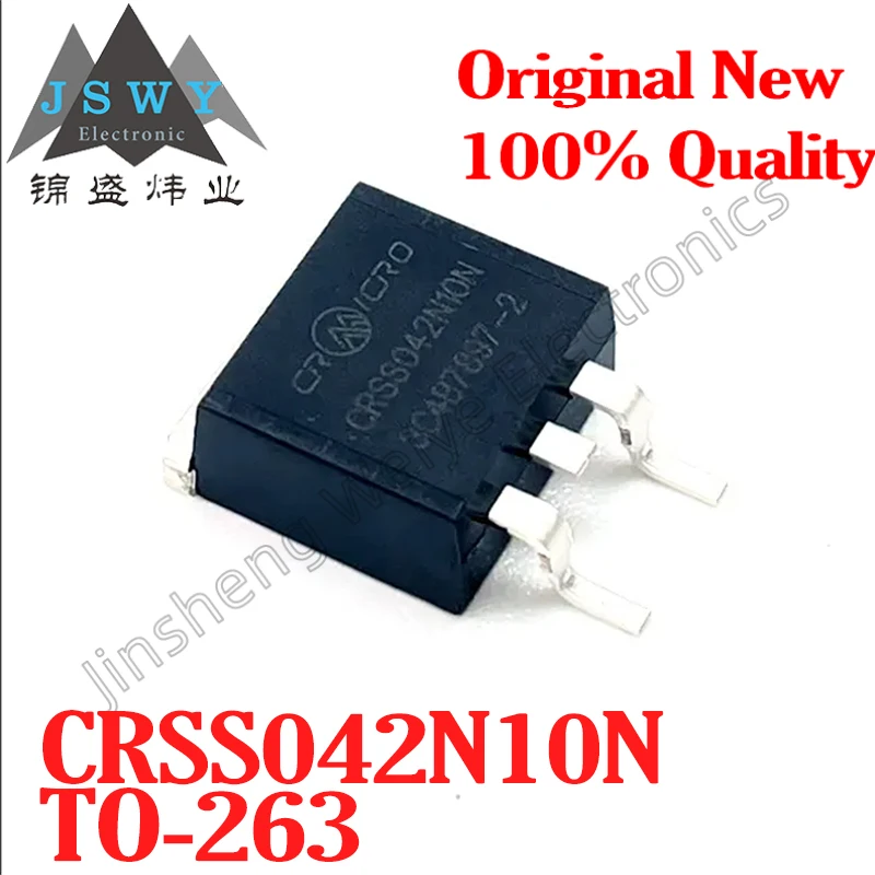 

(10/50 pieces) CRSS042N10N TO-263 CRSS042N/N channel field effect transistor/100V42A/new original spot Electronics