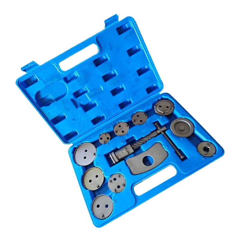 

12pcs Car Disc Brake Caliper Tool set Steel Piston Compressor Carbon Sttel Car Brake Caliper Rewind Tool with Storage