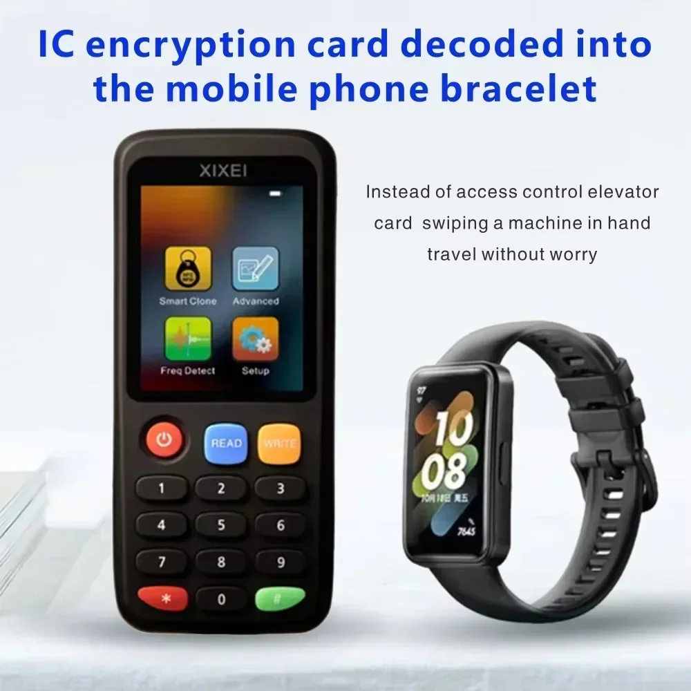 Hilo RFID Smart Card Reader X7 13.56mhz Nfc Decoder Duplicator 125khz Badge CopierIc Id Chip Tag Clone Ntag213 215 Key Writer