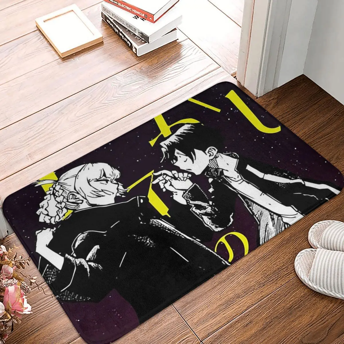 Call Of The Night Nazuna And Kou Non-slip Doormat Floor Mat Cushion Carpet Rug for Kitchen Entrance Home Balcony Footpad Mats