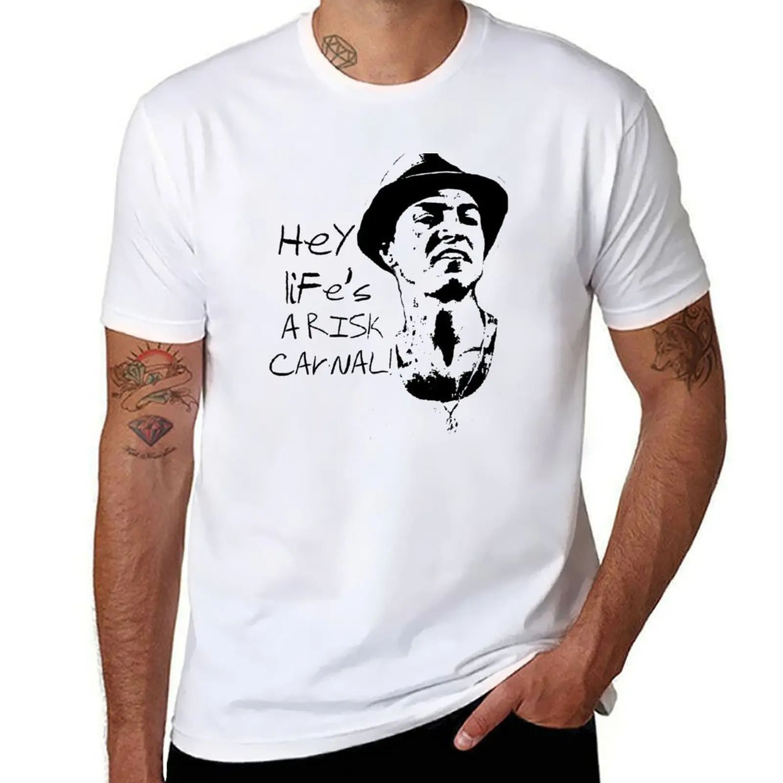 Футболка Paco Aguilar, мужская повседневная футболка, хлопковая футболка высокого качества с принтами, футболка