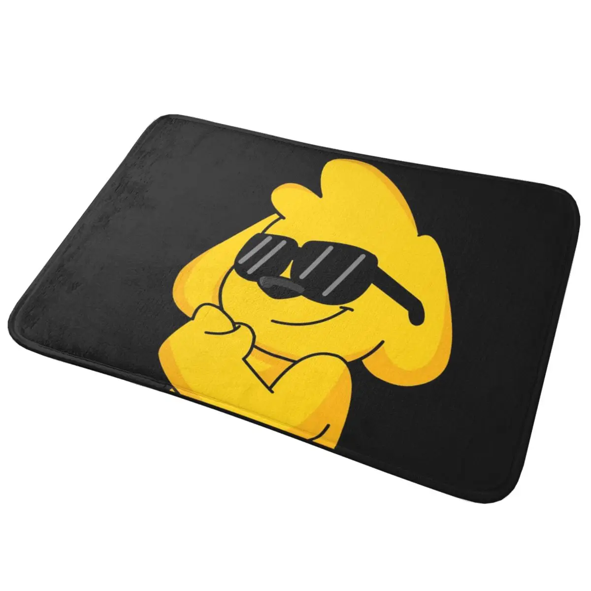 Mikecrack Mike Cute Yellow Dog Anti-slip Doormat Floor Mat Carpet Rug for Kitchen Entrance Home Living room Footpad Mats