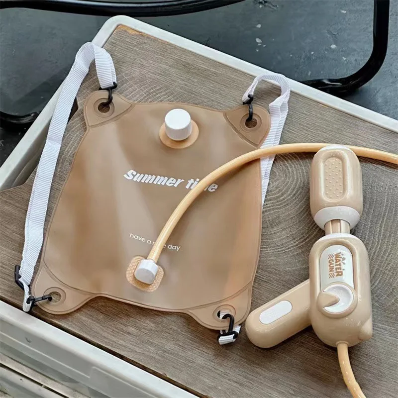 Pistolet à eau d'été pour enfants, sac souple, Spray avec sac à dos, jeux amusants pour la famille, jouets de plage en plein air, cadeau pour enfants, nouvelle collection 2025