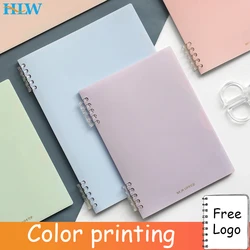 A5/B5 Binder Notebook Notepad Book Horizontal Line Page Planner Diary Notepad Office School Supplies Stationery Gifts