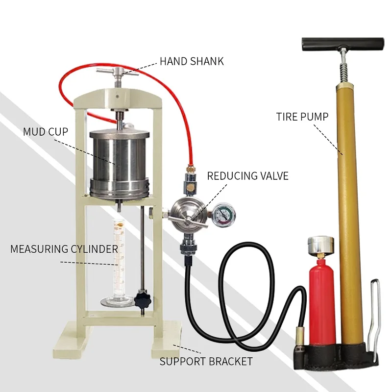 

Professional ZNS-5A Frame water loss tester Drilling Fluids Testing API Filter Press