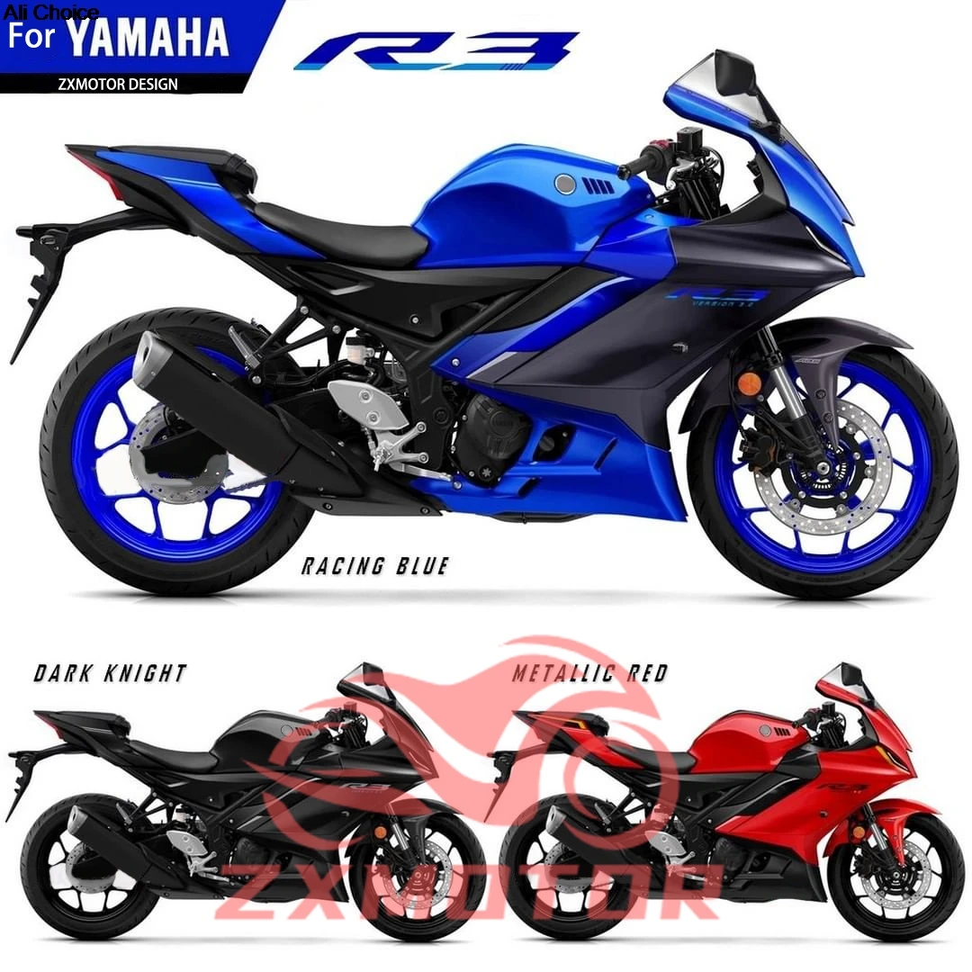 

New YZF-R3 R25 2019 2020 2021 2022 2023 Fairing Kit for YAMAHA YZF R3 19 20 21 22 23 Motorcycle Free Customization Fairings