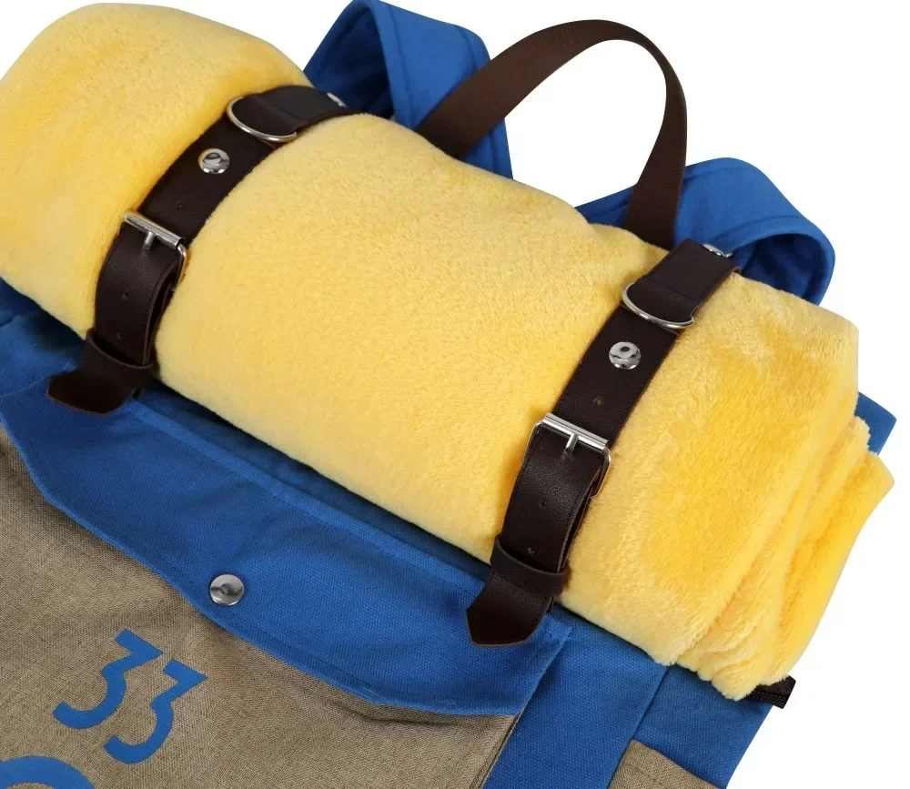 

Vault 33 Lucy Cosplay Backpack Mens Women Shoulder Bags Costume Accessories Crossbody Messenger Canvas Bag School Bag Rucksack