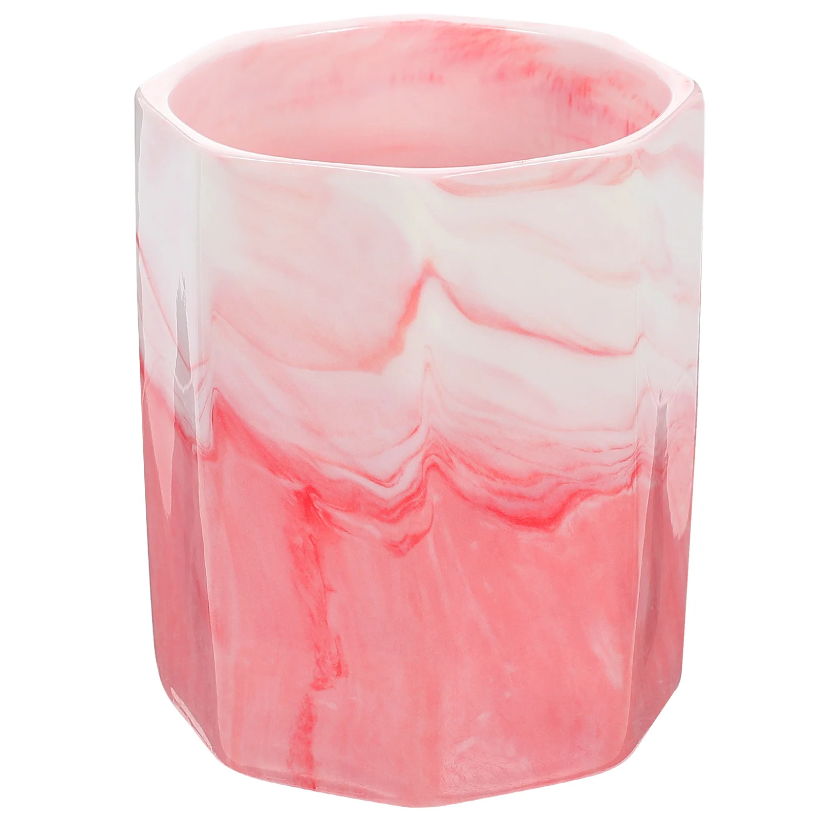 Ceramic Pen Holder Desktop Storage Cup Makeup Brush Organizer Stationery Container Multipurpose Pencil Organizer