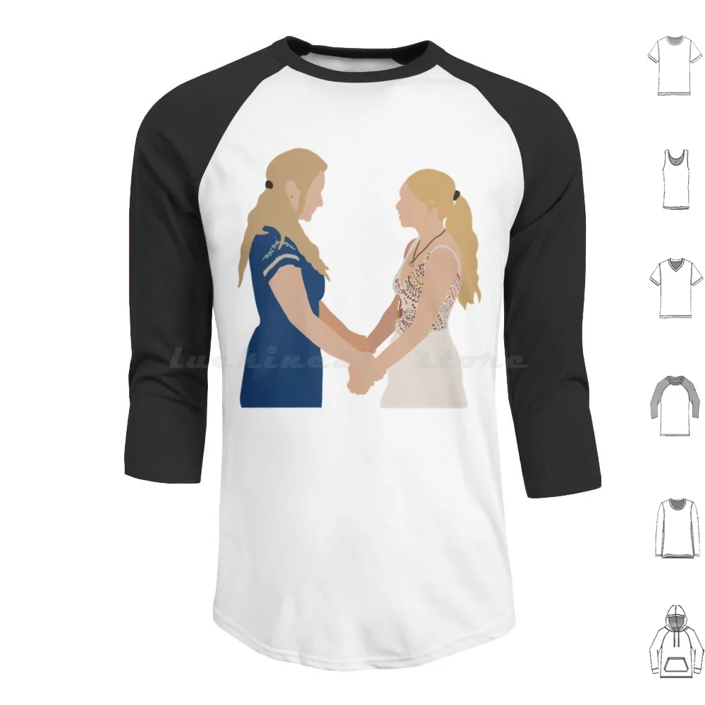 Donna And Sophie Mia Hoodie cotton Long Sleeve Mia Dancing Queen 70S Meryl Streep Donna Mia 2 Donna And The Dynamos