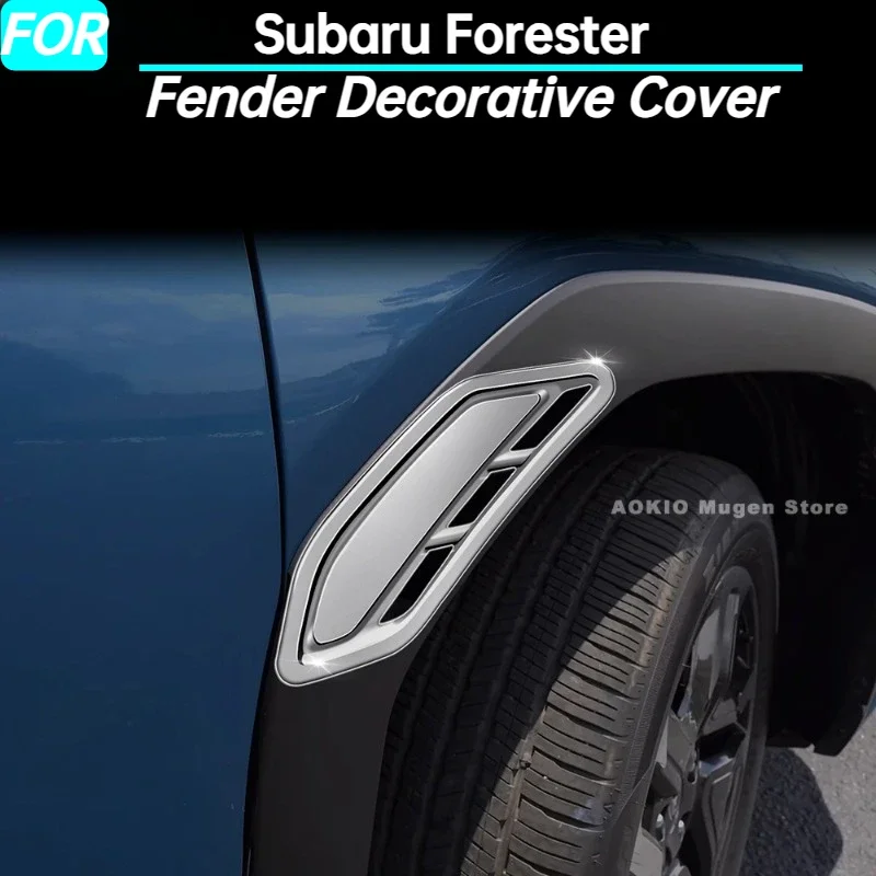 Car Fender Decorative Cover Trim Modification Body Side Markers for Subaru Forester Interior Accessories 2025