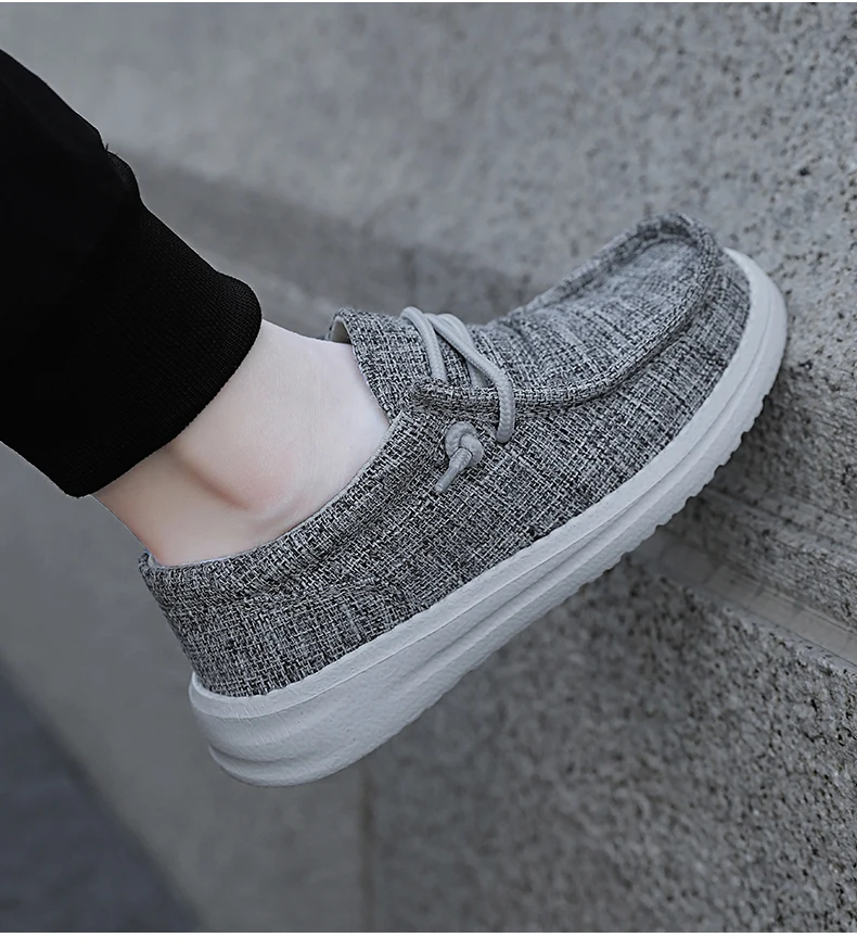 Kinder Loafer Schuhe Jungen Flache Turnschuhe Kinder Casual Schuhe Kleinkind Outdoor Lace-up Atmungsaktive Schuhe Weichen Boden Einfarbig – Detail 12