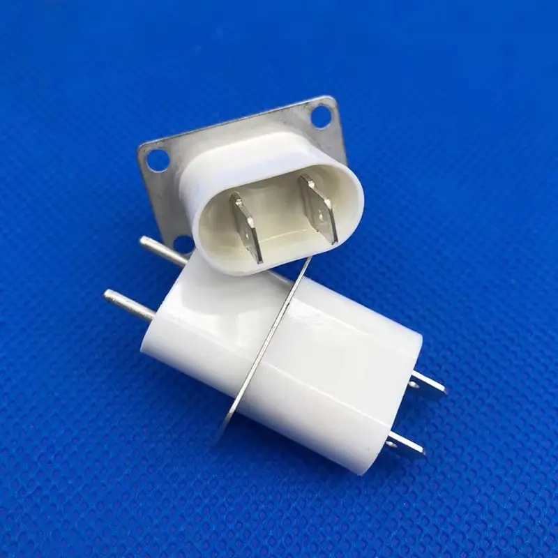 1pcs Original Microwave Oven Magnetron Socket Magnetron Terminal Connector with Capacitor For Midea /Galanz/ Haier Parts