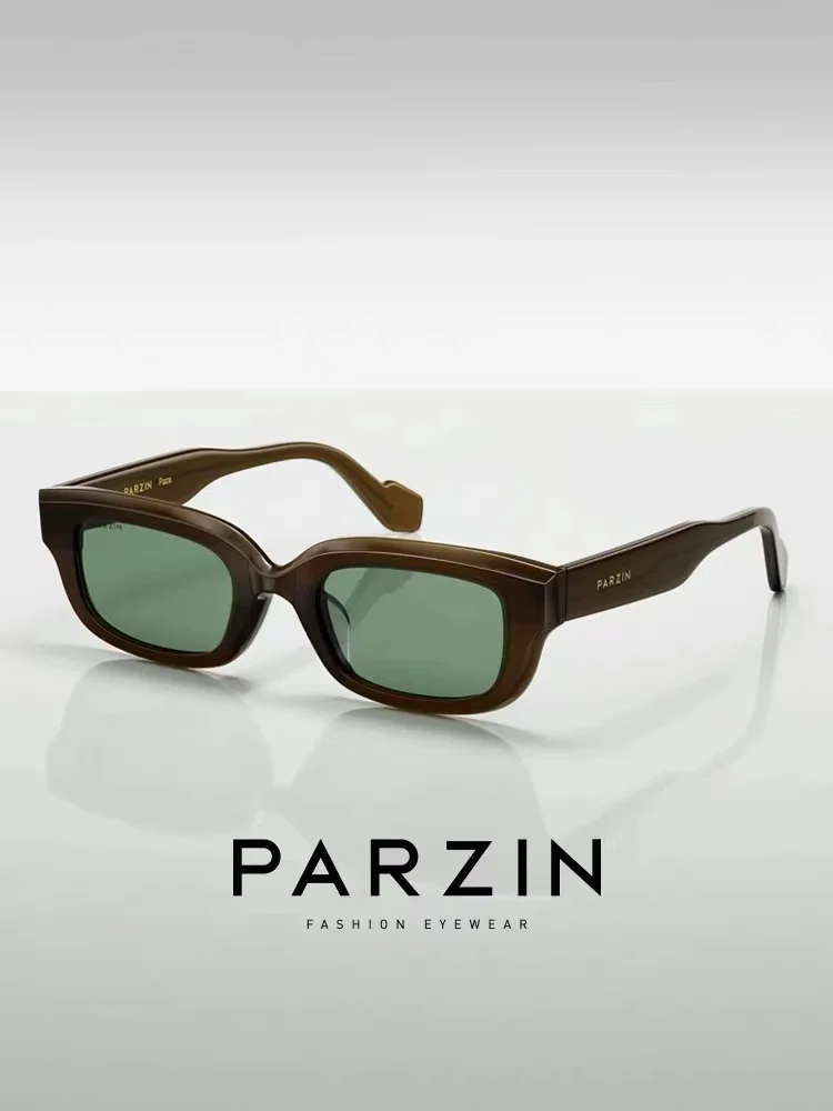 

PARZIN Sunglasses Women Vintage Cat Eye Sun Glasses For Men UV Protection Ladies Shades 12718