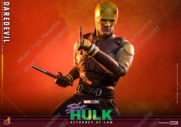 Hot Toys HT TMS096 1/6 Men Soldier Daredevi Marvel Super Hero Matt Murdock Full Set 12inch Action Figure Collectible Toys Gifts