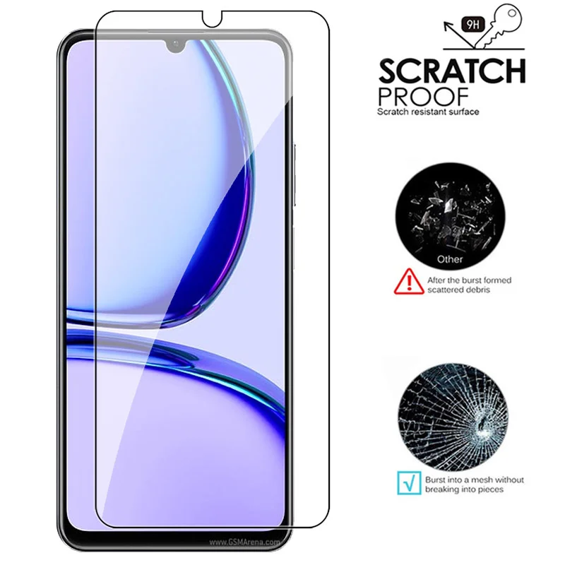 6in1 Protective Glass Case For Realme C53 6.74in Tempered Film For RealmI c 53 53c realmec53 Screen Lens Camera Protector Films