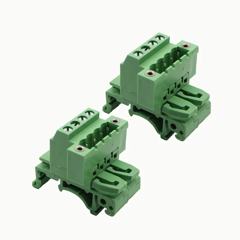 25PCS 50PCS KF2EDG-UVKM 2EDG-UDBM MSTBVK2.5-GF-5.08 5.08mm DIN Rail 35mm Fixed Socket Terminal Connector