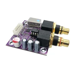 Nvarcher ES9018K2M Expansion Board I2S HiFi DAC Digital Audio Sound Card Decode  Encoder For Raspberry Pi 2B 3B 3B+ 4B
