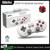 New 8Bitdo SN30 Pro Bluetooth Gamepad，Wireless Game Controller Joystick for Nintend Switch NS OLED MacOS Android Steam Raspberry