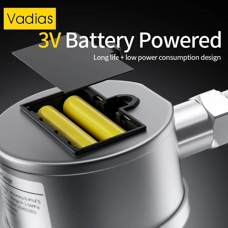 

Digital Pressure Gauge -0.1-60Mpa Digital Pressure Meter M20*1.5 304SS Pressure Gauge 80mm Dial Pressure Gauge Digital