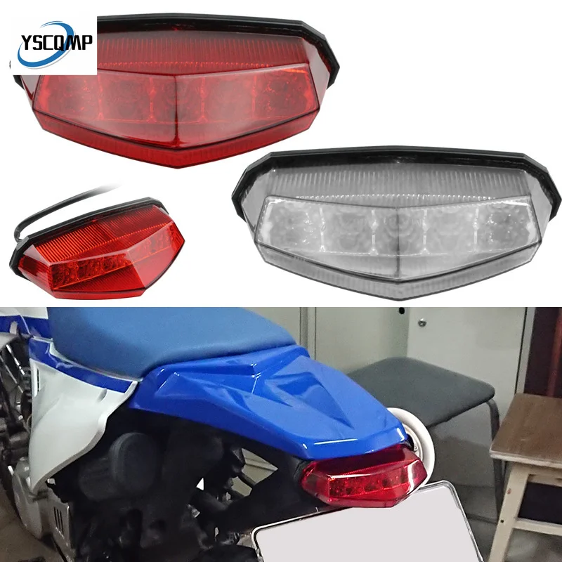 

1pcs Motorcycle Modified Tail Light Electric Vehicle Rear Tail Light LED Brake Warning Light Fender Small Taillight