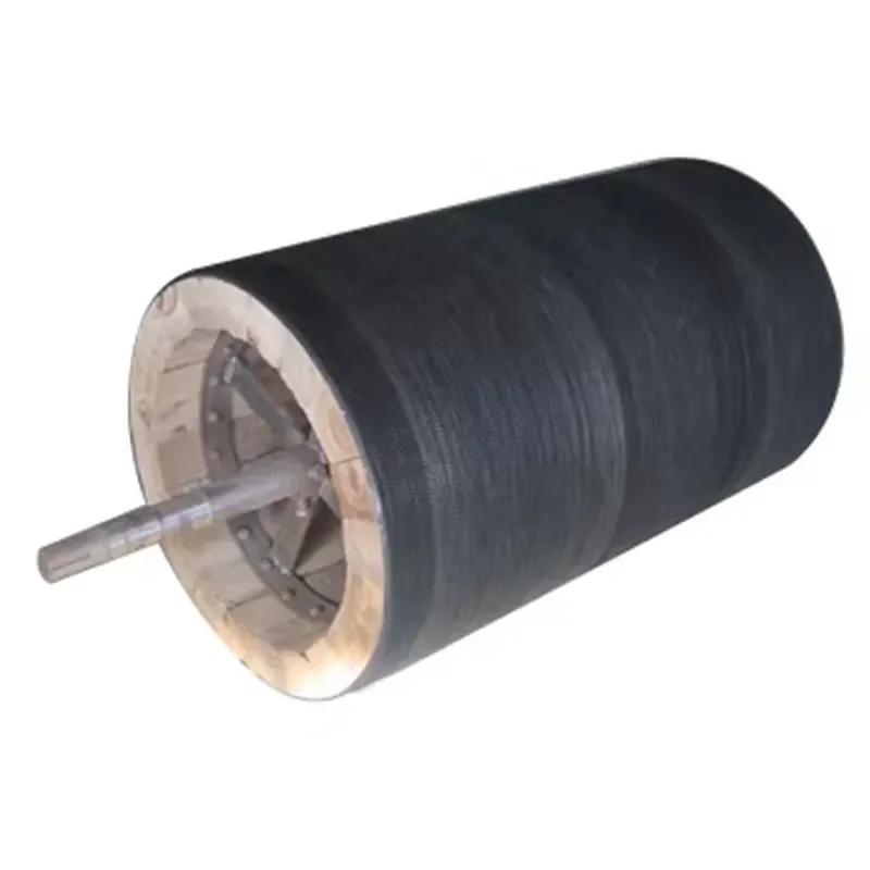 Manufacturer's Used White Cotton Waste Roller Drum Automatic Textile Machine Parts for Old Clothes Recycling Line